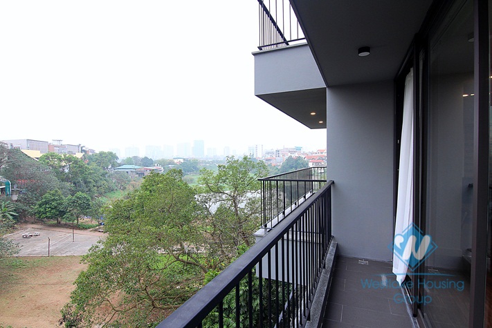 Two bedrooms apartment in To Ngoc Van, Tay ho for rent.