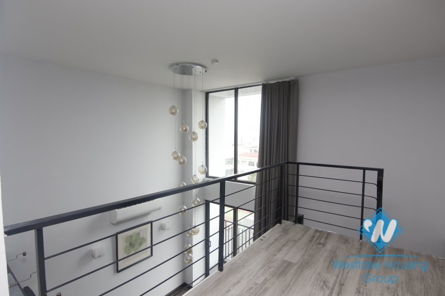 Brand new duplex apartment with 3 bedrooms for rent in Dong Da