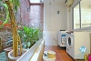 Bright and airy 3 bedrooms house with small courtyard for rent in Tay Ho, Hanoi 