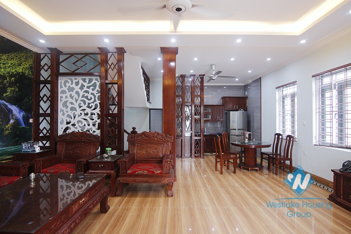 A new and calm house for rent on Ngoc Thuy street