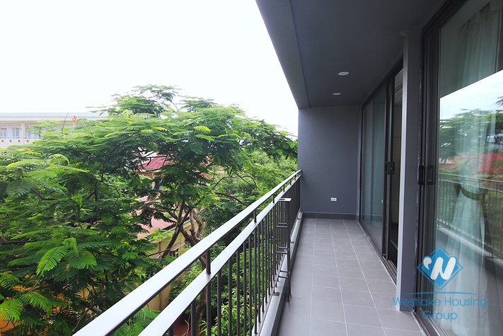 Brand new 1 bedroom apartment with balcony for rent in To Ngoc Van, Tay Ho area