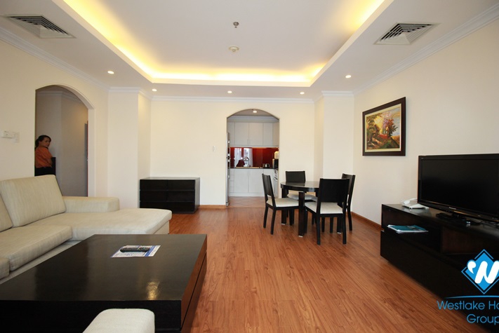 A luxury one-bedroom apartment with lake view in Truc Bach area, Ba Dinh district