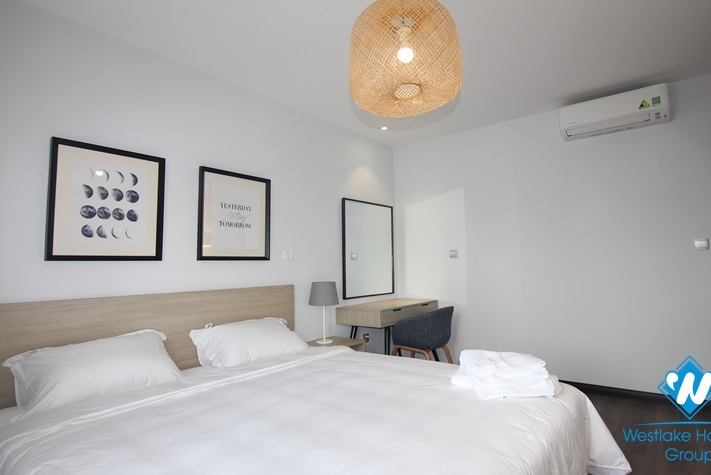 A cozy brand-new two-bedroom apartment in the center of Hanoi