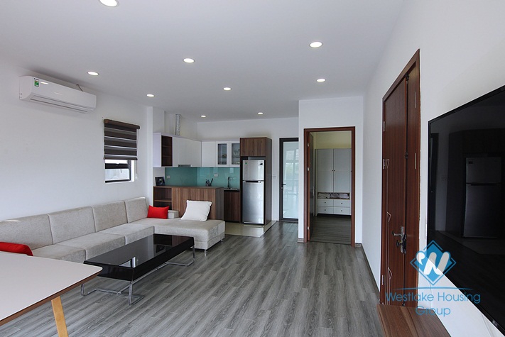 A new 1 bedroom apartment with lake view for rent in Nhat Chieu, Tay ho