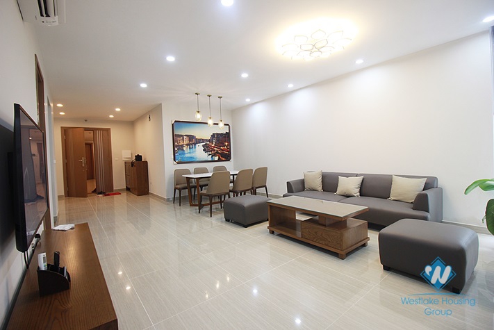 A three-bedroom apartment with brand new furniture with high quality in Ciputra, Tay Ho district