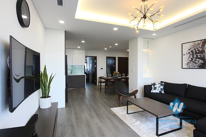 A new and modern 3 bedroom apartment for rent in Trinh cong son, Tay ho