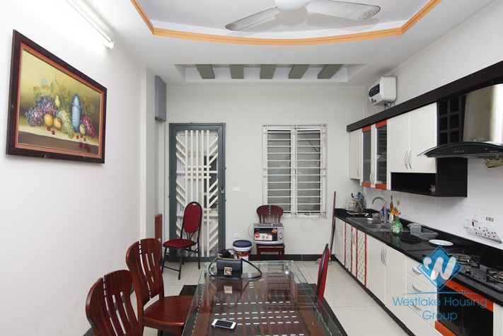 Four bedrooms house for rent in Doi Can street, Ba Dinh area