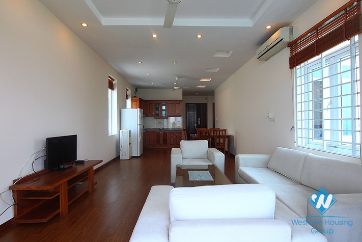2 bedroom apartment with nice view for lease in Yen Phu village, Tay Ho, Hanoi