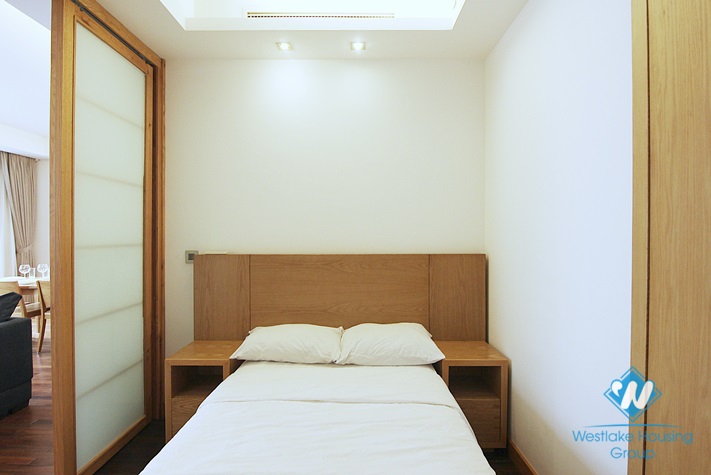 Modern apartment with 03 bedrooms for rent in To Ngoc Van St, Tay Ho, Hanoi.