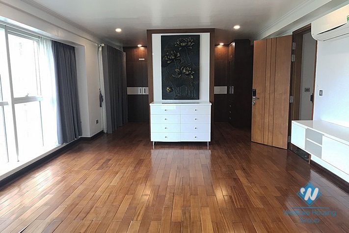 A high-end, spacious 4 bedroom apartment for rent in Ciputra, Tay Ho