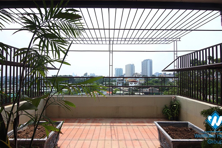 A newly renovated three-bedroom house on Au Co st, Tay Ho district