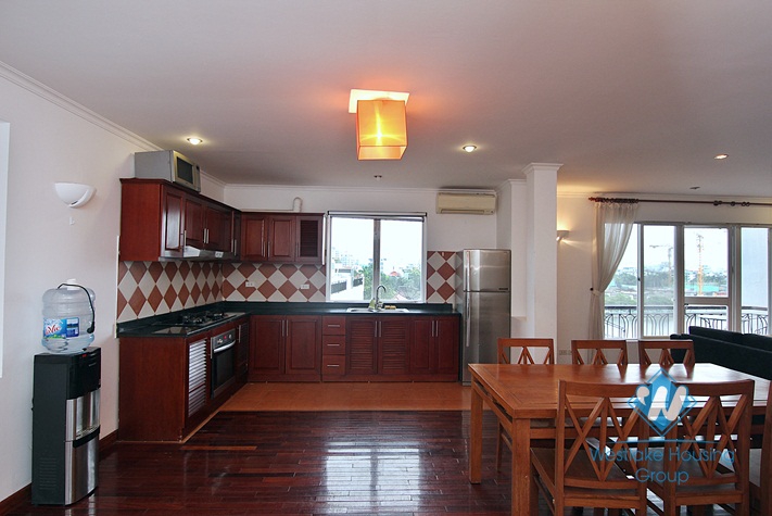 A spacious 2 bedroom apartment with lake view in Tay ho, Ha noi