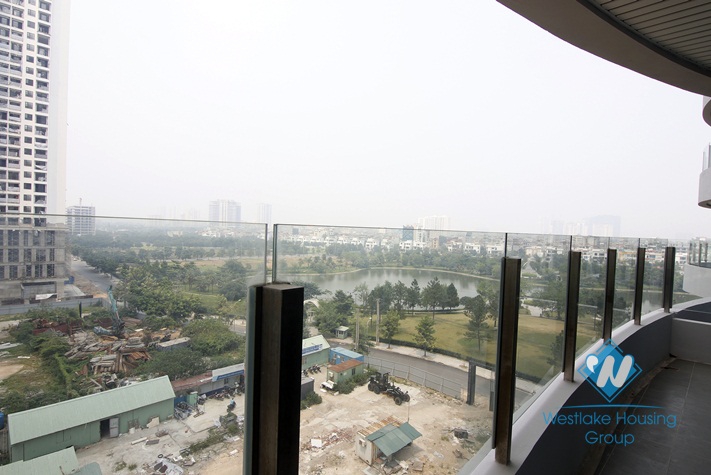 A brand new 3 bedroom apartment for rent in Ngoai Giao Doan, Tay ho