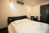 A shiny serviced apartment with 2 bedrooms for rent on Kim Ma street