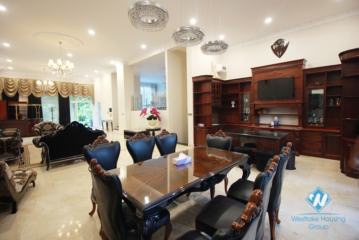 A massive high-end villa for rent in Ciputra, Tay Ho
