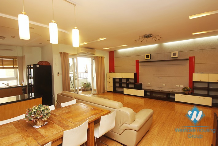 A spacious two-bedroom in Vimeco, Nguyen Chanh, Cau Giay