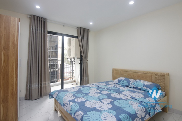A simple, furnished 1 bedroom apartment for rent in Dong Da District