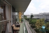 Modern apartment with large balcony for rent in Tu Hoa street, Tay Ho