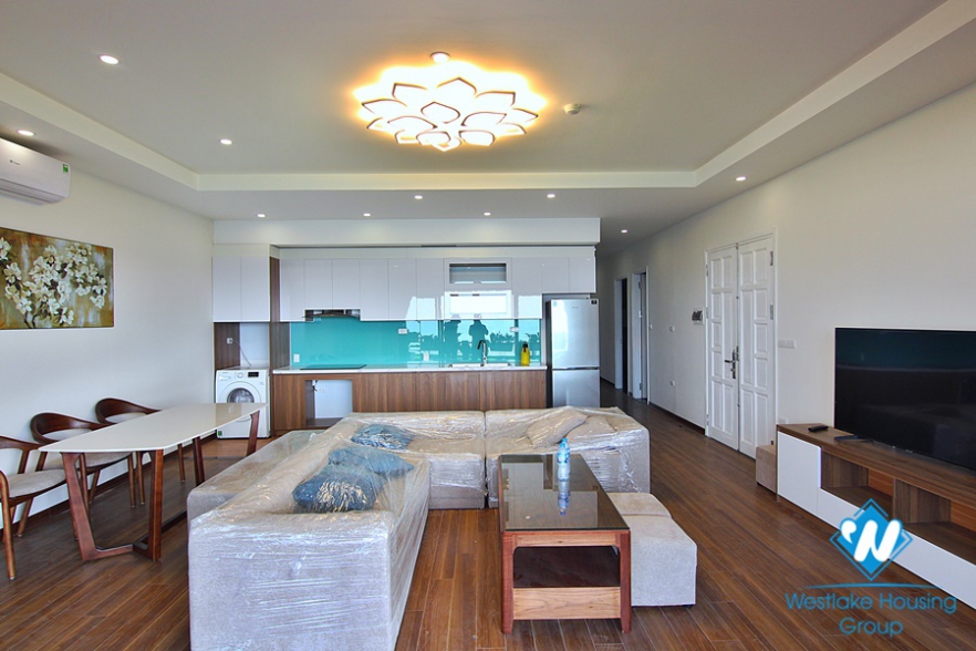 Gorgeous 4 bed / 3 bath apartment for rent on Xuan Dieu, Tay Ho, Hanoi