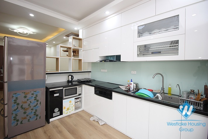 A reasonably priced three-bedroom apartment in Viet Duc high-rise building on Le Van Luong street 
