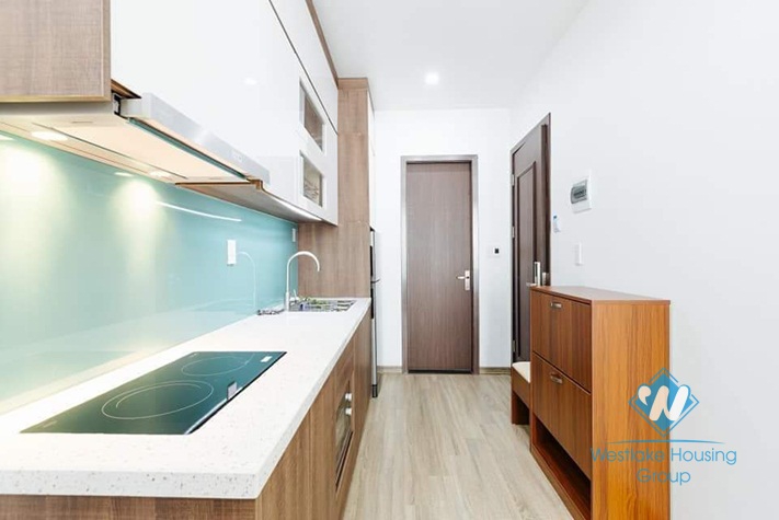 A nice serviced apartment for rent on To Ngoc Van street, Tay Ho District