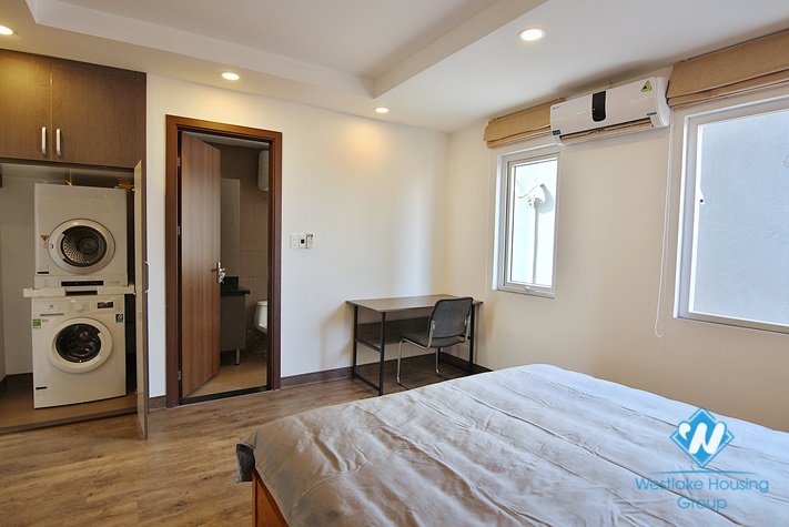 One nice bedroom with modern design for rent in Alley 12/2/5 Dang Thai Mai st, Tay Ho