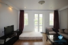 Nice and big size one bedroom apartment for rent in Truc Bach area 