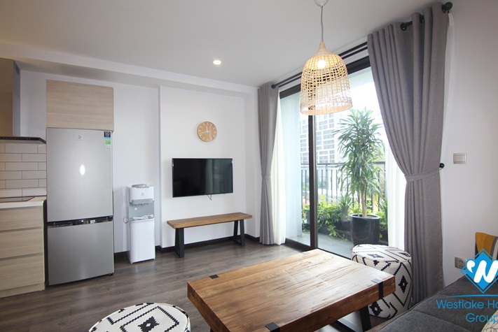 A cozy brand-new two-bedroom apartment in the center of Hanoi
