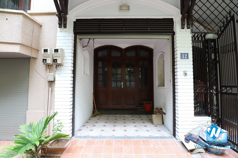 A spacious house being full of light on Kim Ma street for rent