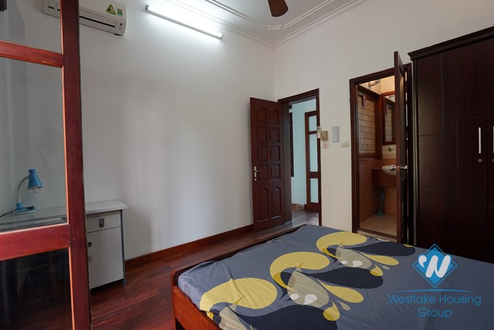 A spacious three-bedroom house on Lac Chinh street, Truc Bach area, Ba Dinh