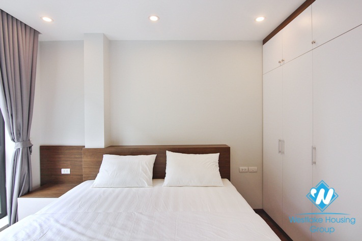 A nice furnitured apartment with lovely balcony for rent on To Ngoc Van