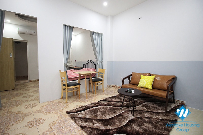 Adorable 1-bedroom apartment with a balcony in Truc Bach