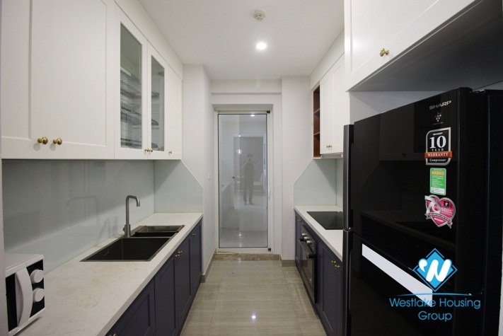 Very good quality apartment in L Building Ciputra for rent, Higher floor