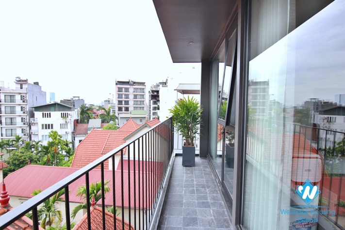 Breaking view in the super nice modern  apartment in Tây Hồ for rent