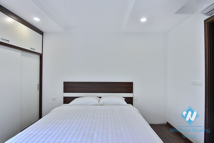 Furnished apartment with balcony for rent in Dang Thai Mai st, Tay Ho