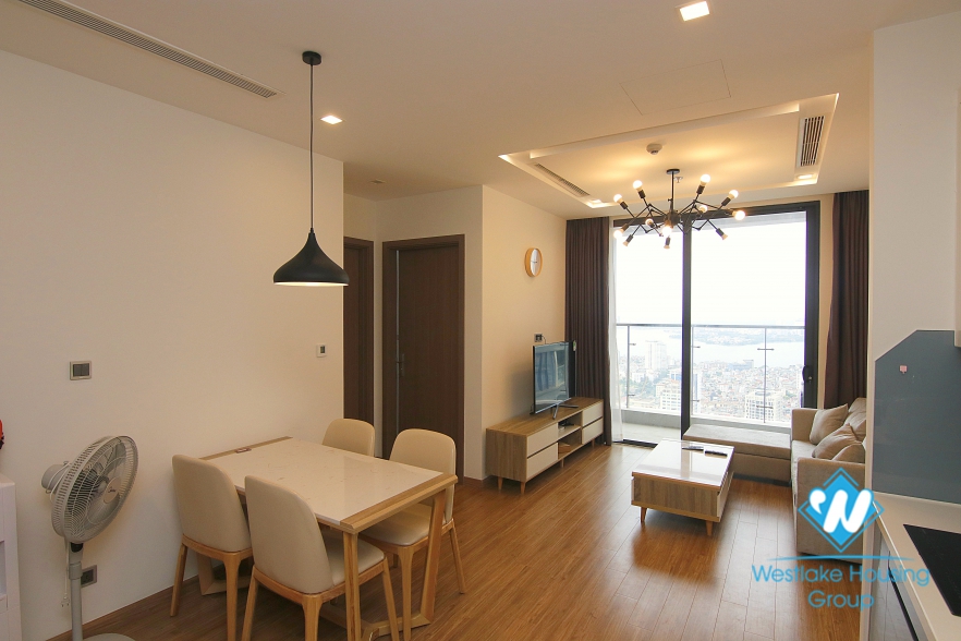 A beautiful 2 bedroom apartment for rent in Vinhomes Metropolis