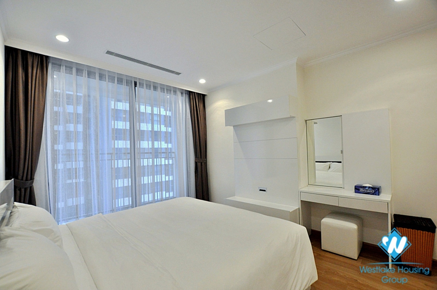 Modern three-star furnished three-bedroom apartment for rent at Time City Park Hill