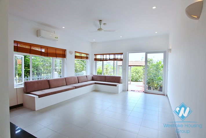 Garden and swimming pool villa rental nestled in a peaceful neighborhood of Tay Ho
