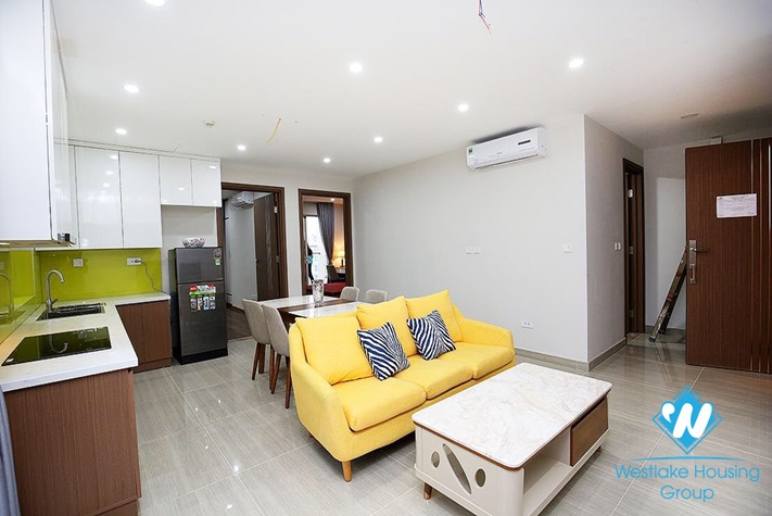A lovely apartment with 2 bedrooms for rent in Ciputra L Tower