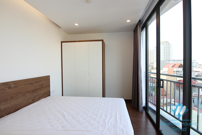 Brand new 2 bedroom apartment on high floor for rent in Trinh cong son, Tay ho