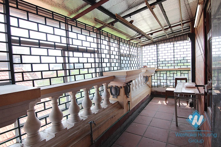 Unique 4 bedroom house for rent in Tay ho, Hanoi