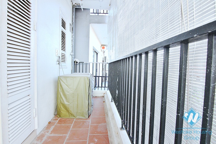 Lovely balcony apartment for rent in Tay Ho