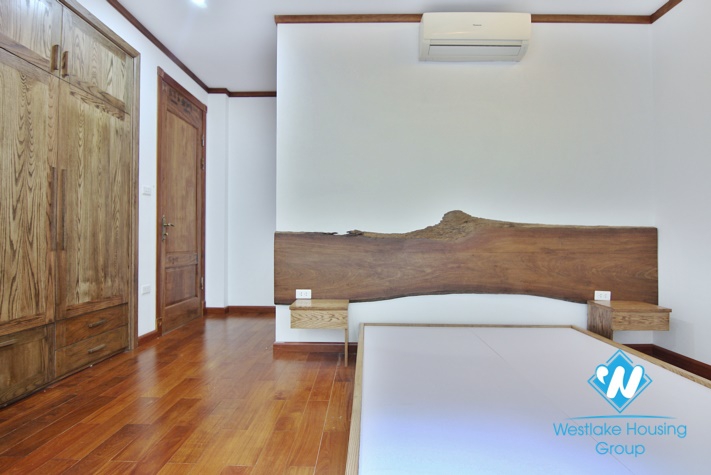 A fabulous brand- new Sophisticated architecture 4 bedroom apartment for rent in To Ngoc Van.