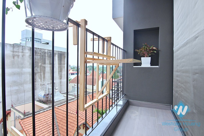 High floor one bedroom apartment for rent in To Ngoc Van st, Tay Ho