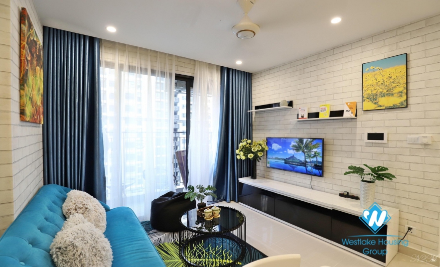 Nice one bedroom one bedroom apartment for rent at the building S2-06 Vinhome OceanPark Gia Lam