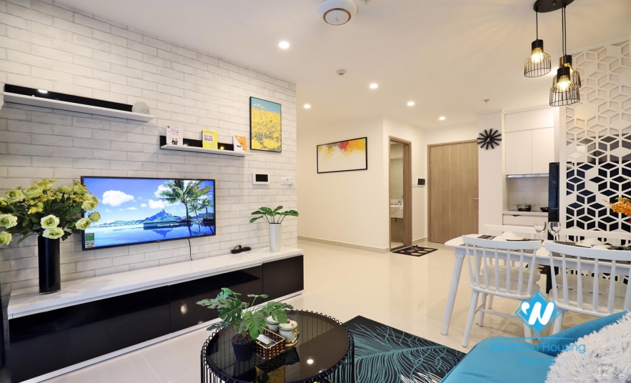 Nice one bedroom one bedroom apartment for rent at the building S2-06 Vinhome OceanPark Gia Lam