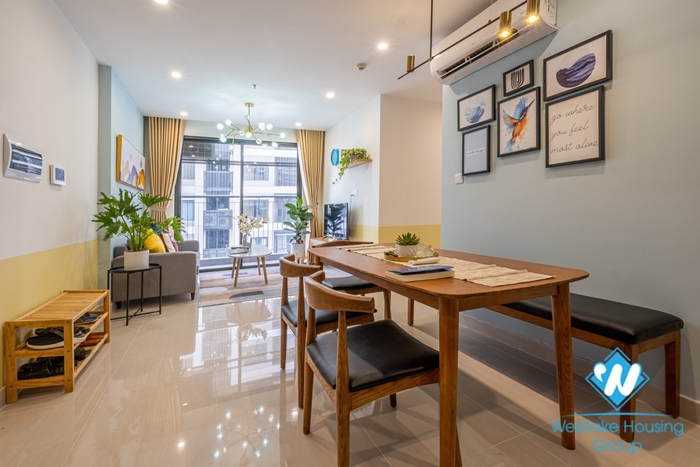 Nice three bedroom apartment for rent at S2-06 Vinhome Ocean Park Gia Lam