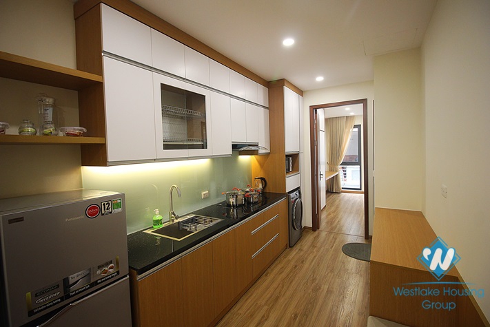 A luxury brand-new one-bedroom apartment on Kim Ma street, Ba Dinh