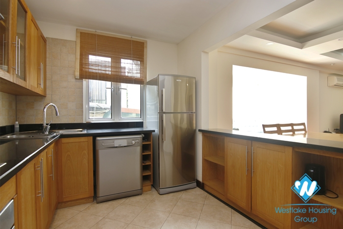 Two bedroom apartment located in a quiet alley for rent in Hoan Kiem