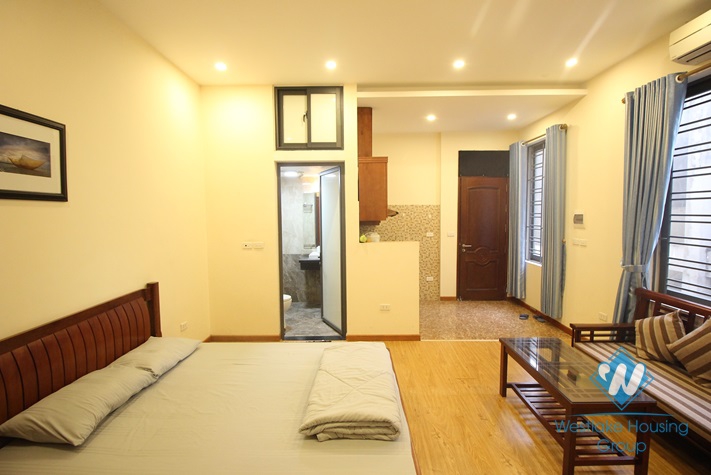 A cheap studio for rent in Doi Can street, Ba Dinh